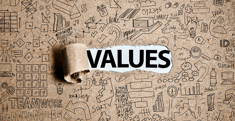values 1